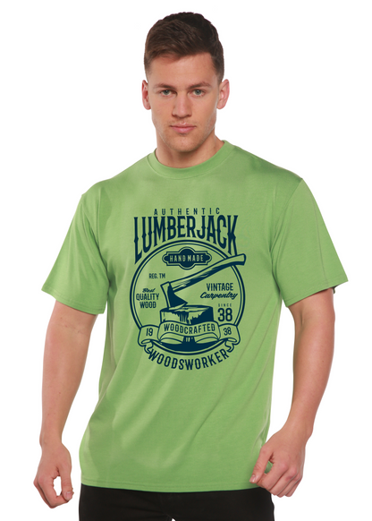 Authentic Lumberjack men's bamboo graphic T-shirt – view 3