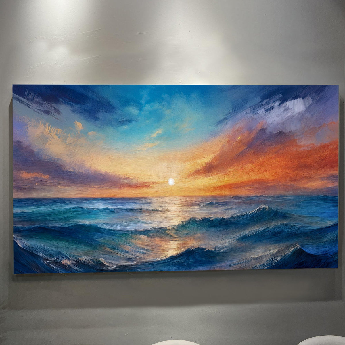 Waterscape Abstract Wall Art XIII by Tailored Canvases