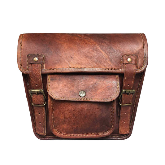 Mephisto Motorbike Side Pouch by Classy Leather Bags