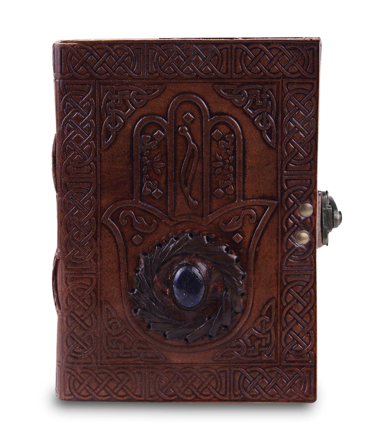 The Blue Topaz Notebook by Classy Leather Bags
