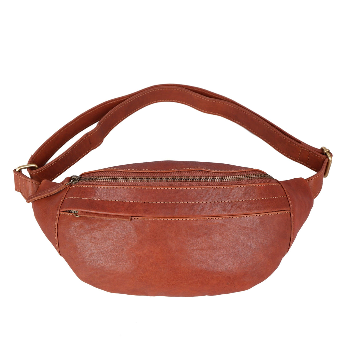 The Halsman Fanny Pack by Classy Leather Bags