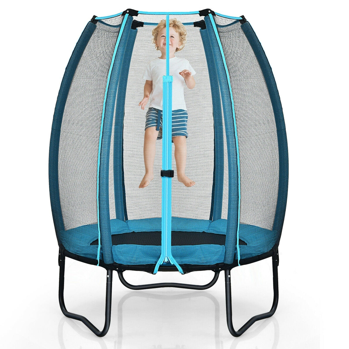 4 feet kids bounce trampoline in blue by GBruno Store, view 5
