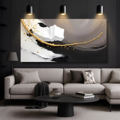 Wave Abstract Wall Art by Tailored Canvases