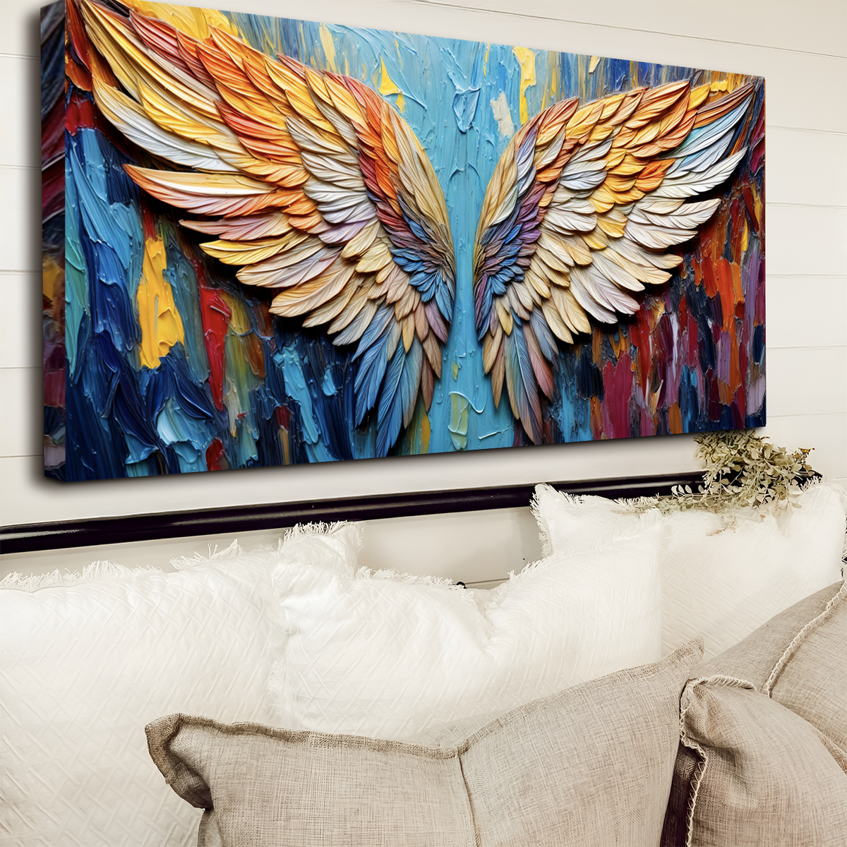 Wings of Hope Wall Art by Tailored Canvases