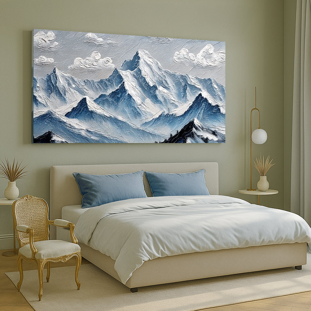 Mountain Minimalist Wall Art by Tailored Canvases