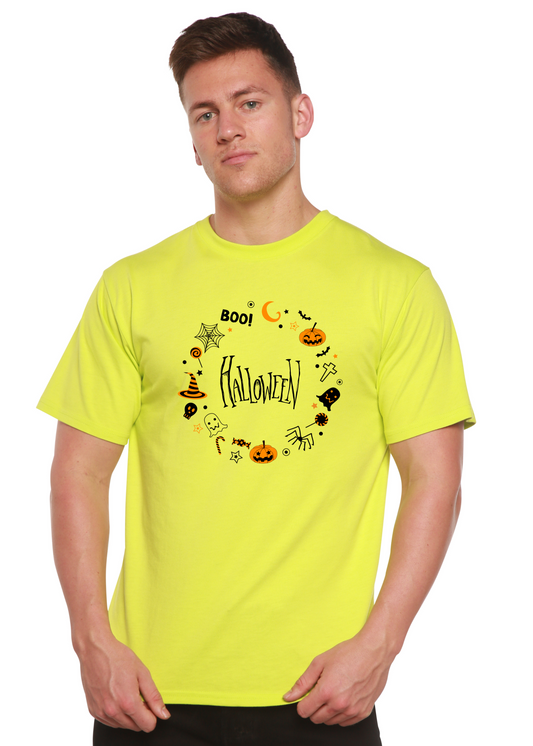 Bool Halloween men's short sleeve graphic T-shirt in bamboo viscose and organic cotton