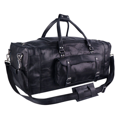 The Dark Knight Traveler + FREE Toiletry Bag by Classy Leather Bags