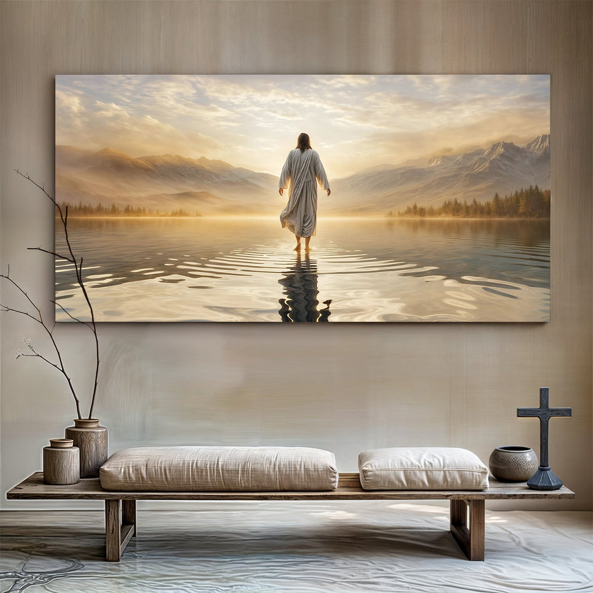 Reflections Faith Wall Art III by Tailored Canvases