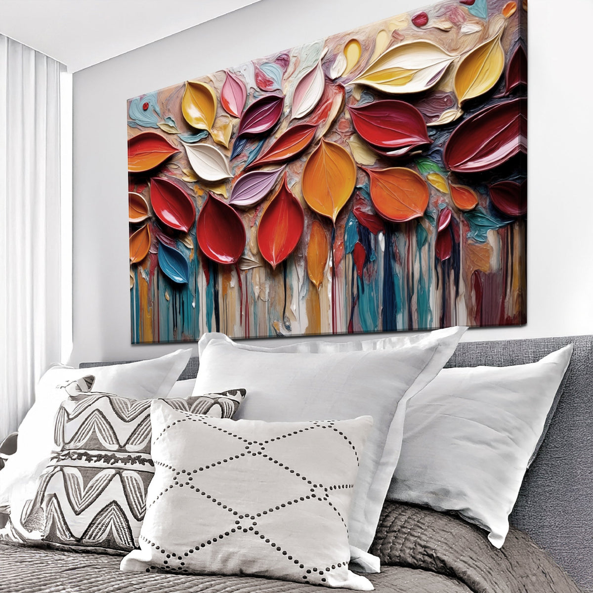 Autumn Rain Wall Art by Tailored Canvases
