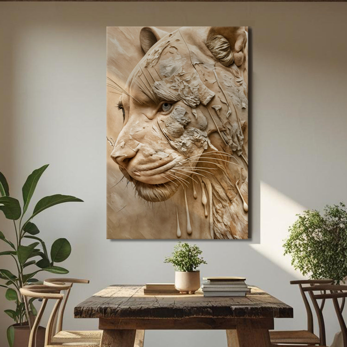 Earthen Predator Wall Art by Tailored Canvases