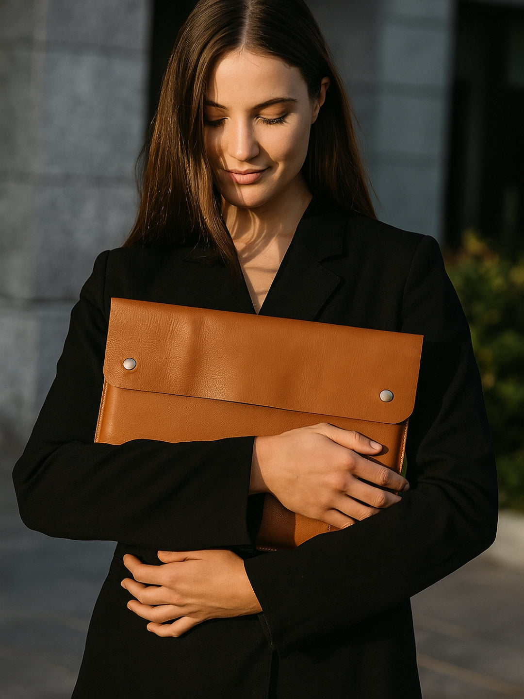 MacBook Leather Laptop Sleeve by Classy Leather Bags