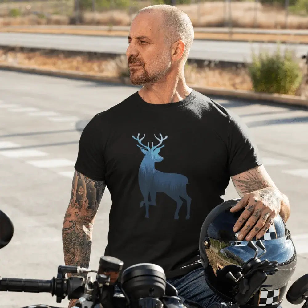 Deer Color 2 Man T-Shirt by Outdoorzees
