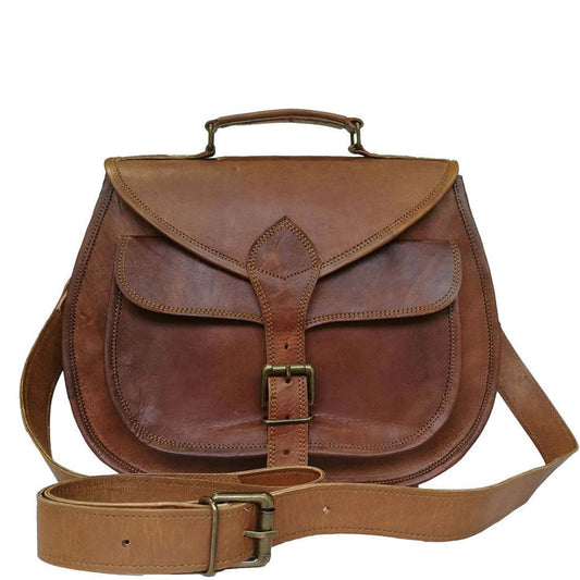 The Sierra Satchel by Classy Leather Bags