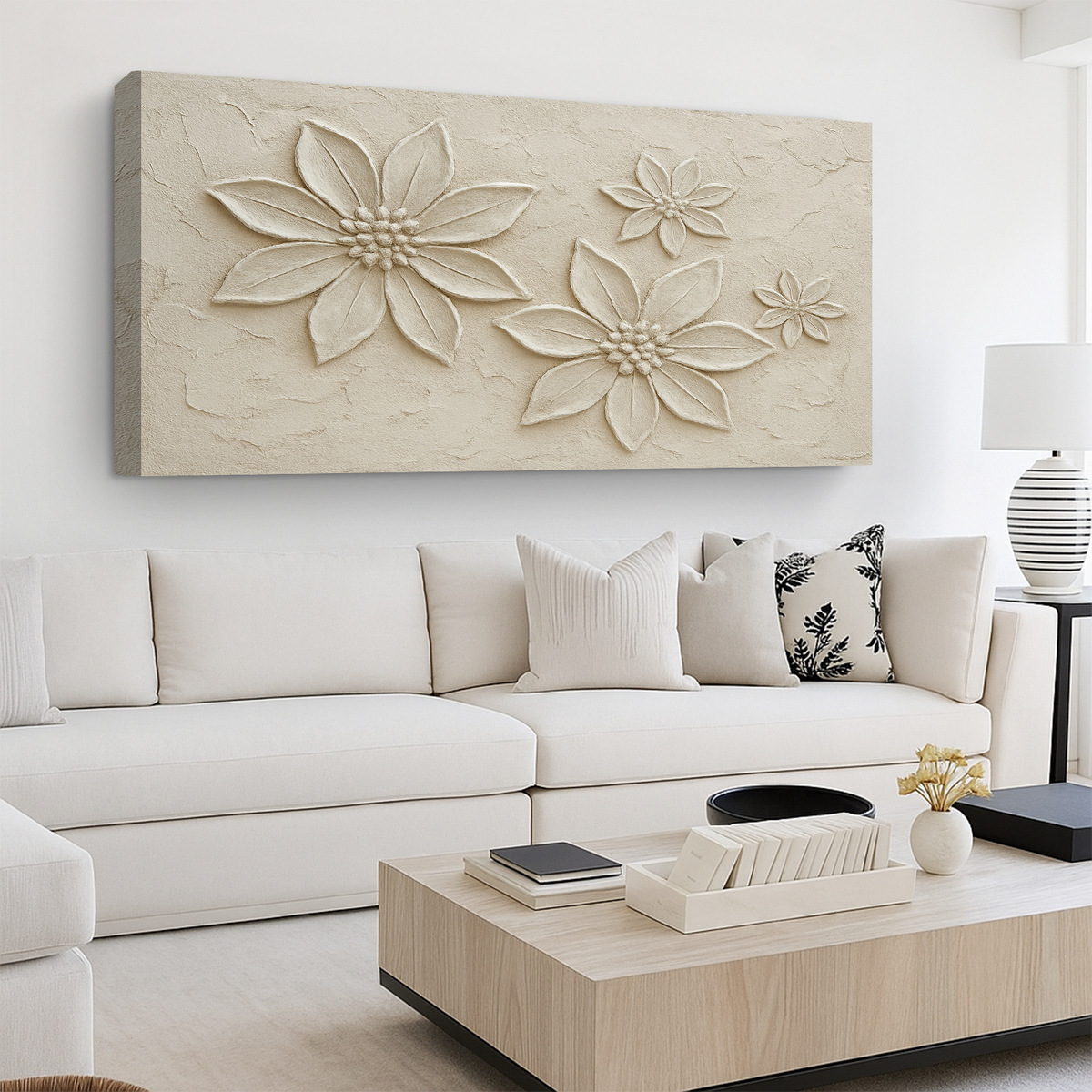 Floral Abstract Wall Art V by Tailored Canvases