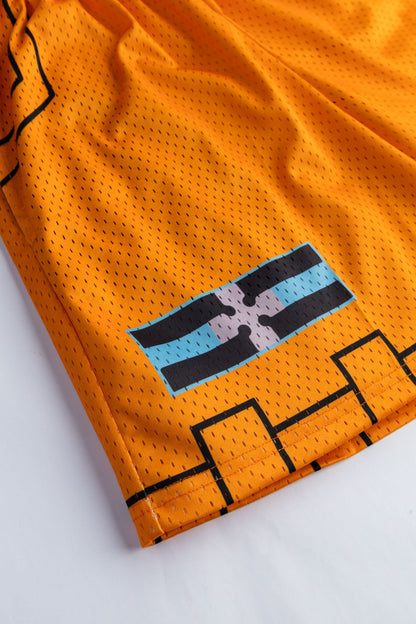 Off Duty Uniform anime mesh shorts – view 3