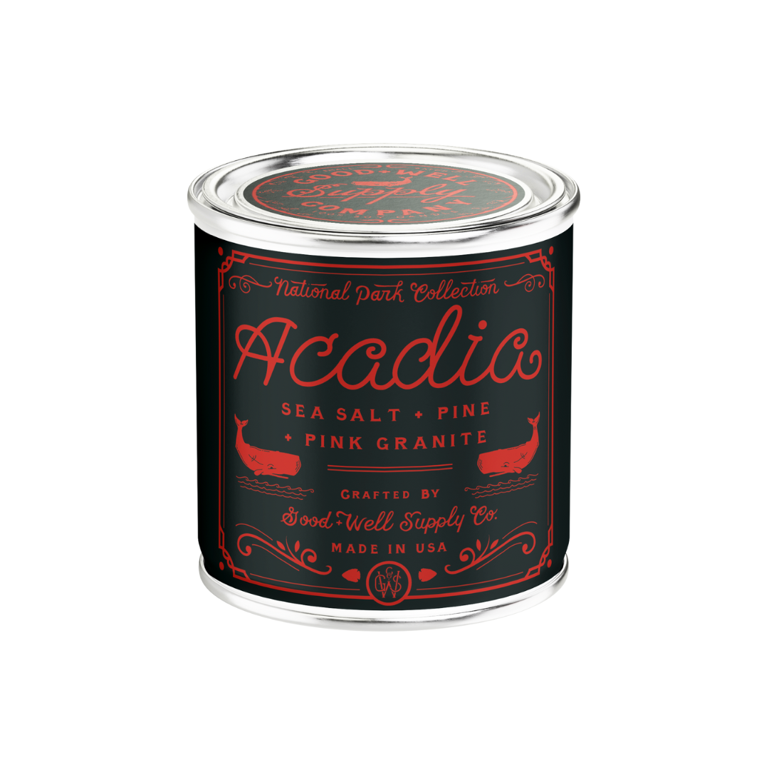 Acadia National Park Candle by Good & Well Supply Co.