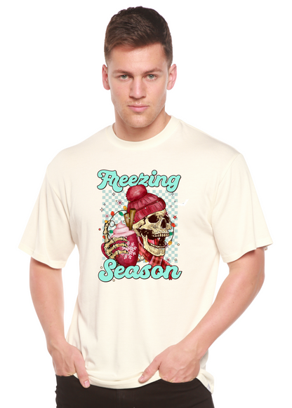 Freezing Season unisex bamboo graphic T-shirt – view 3