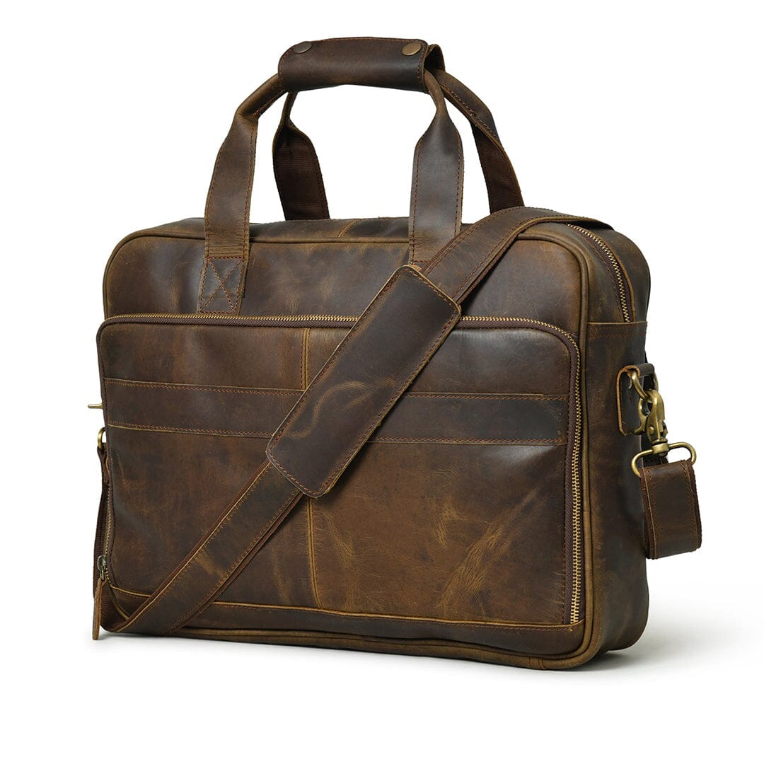 Hudson Office Briefcase by Classy Leather Bags