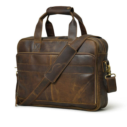 Hudson Office Briefcase by Classy Leather Bags