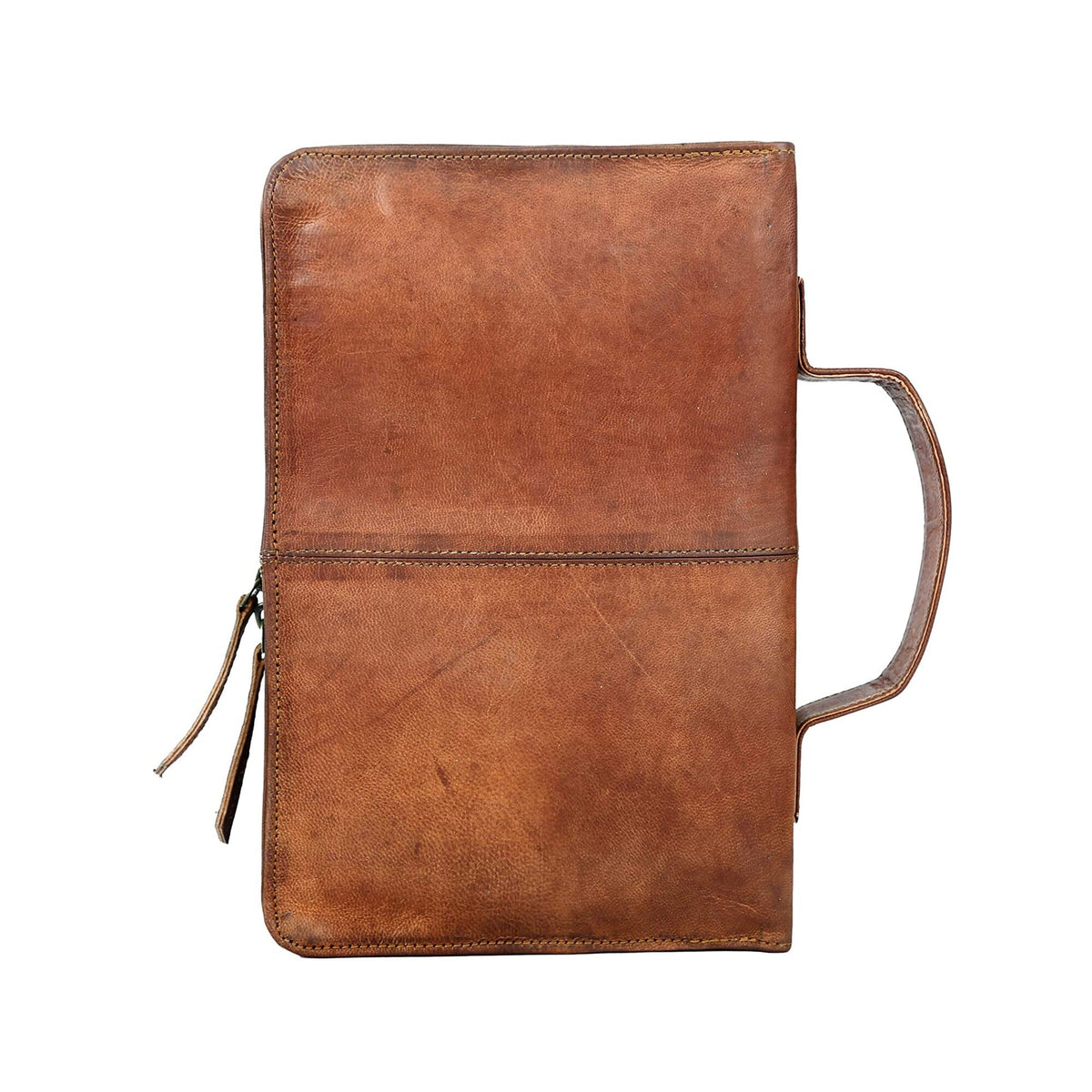 Leather Book Cover by Classy Leather Bags