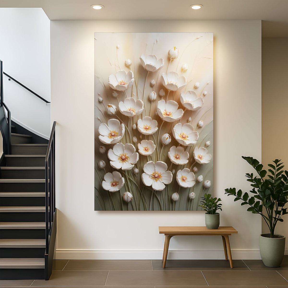 Floral Wall Art by Tailored Canvases