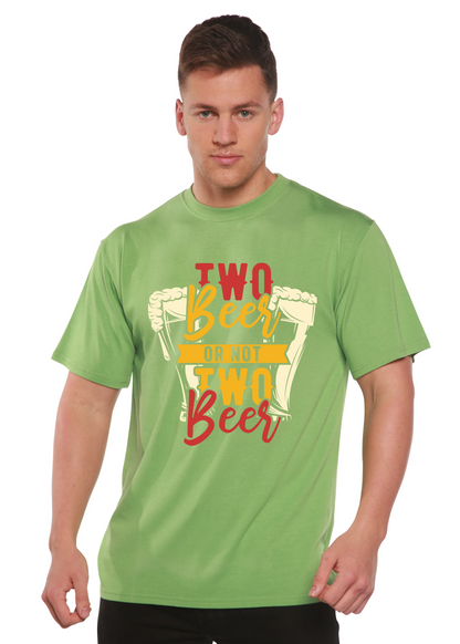 Two Beer men's bamboo graphic T-shirt – view 4