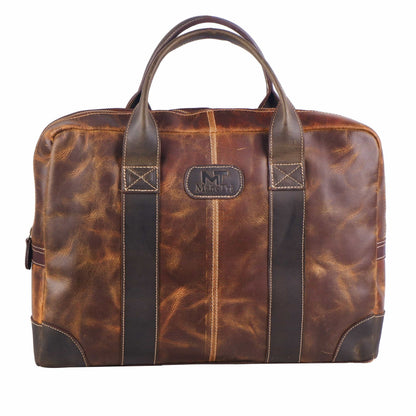 MaheTri Jefferson Briefcase by Classy Leather Bags