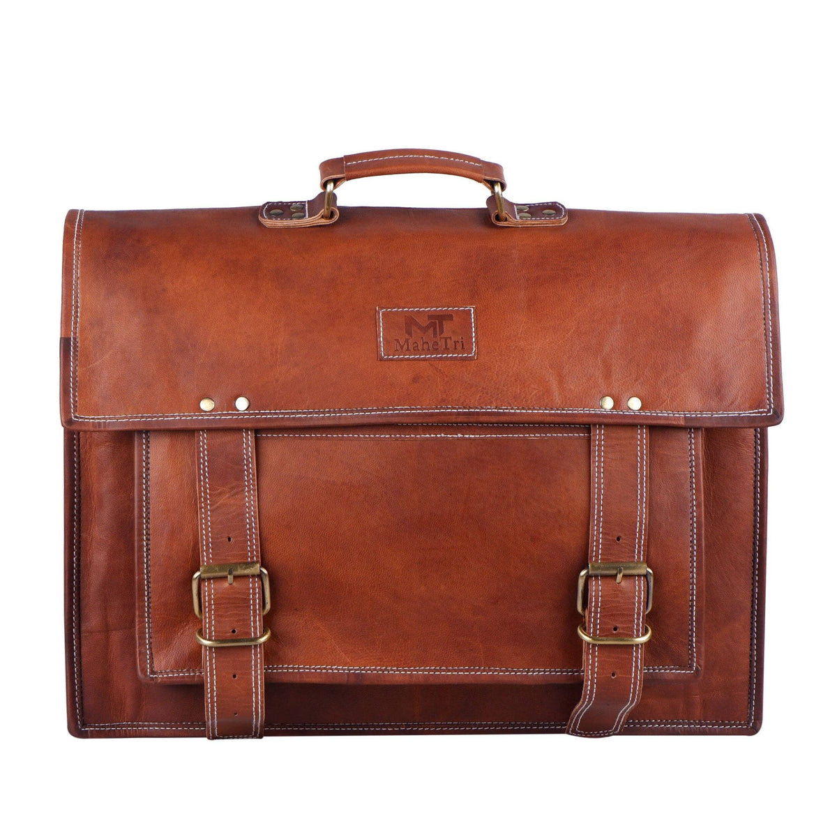 MaheTri Big Pocket by Classy Leather Bags