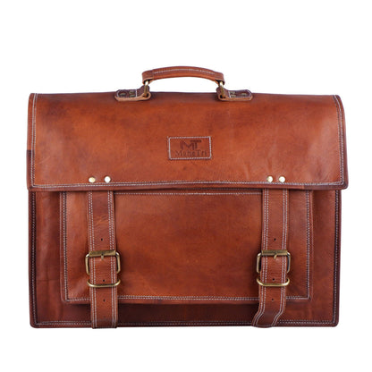 MaheTri Big Pocket by Classy Leather Bags
