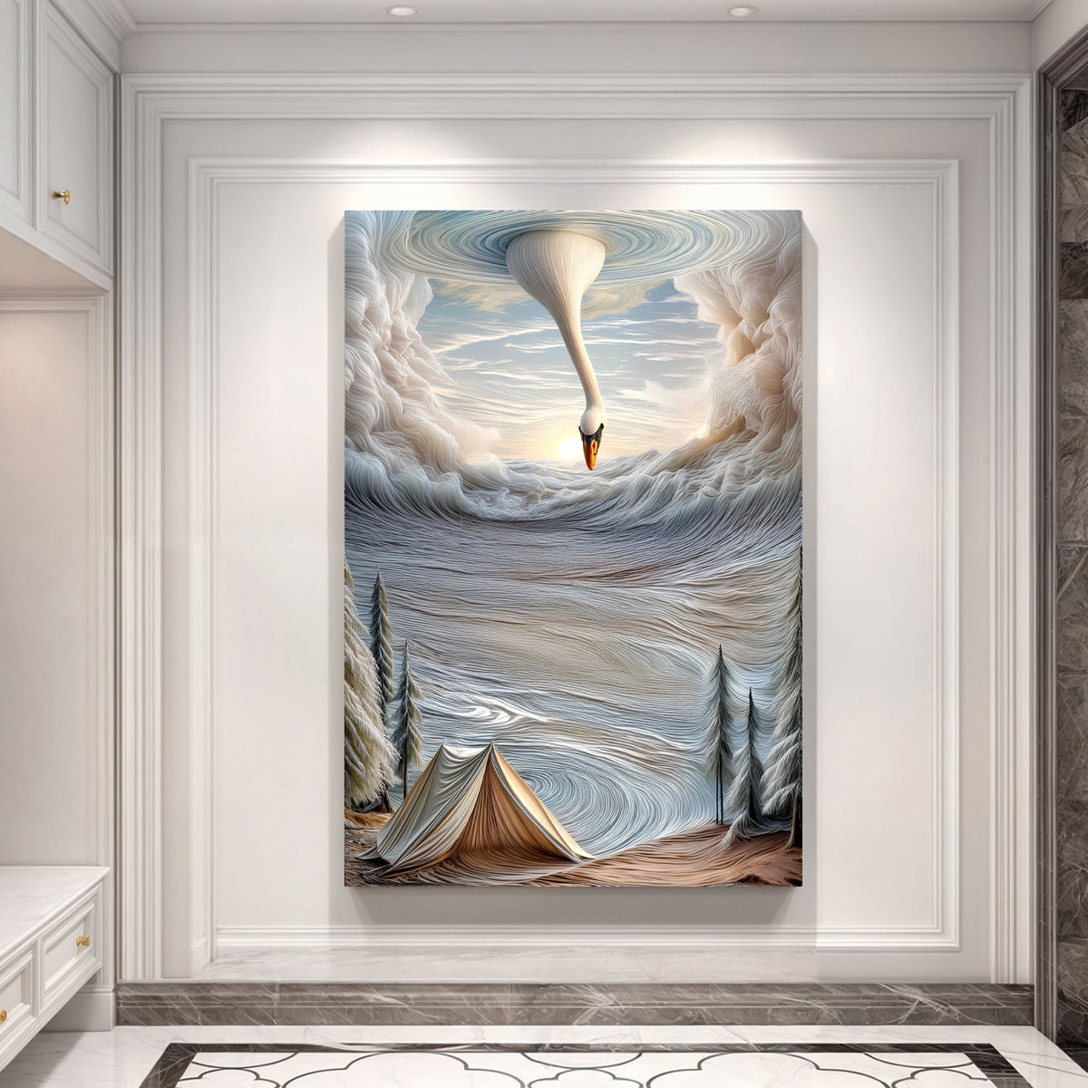 Surrealism Painting Wall Art by Tailored Canvases