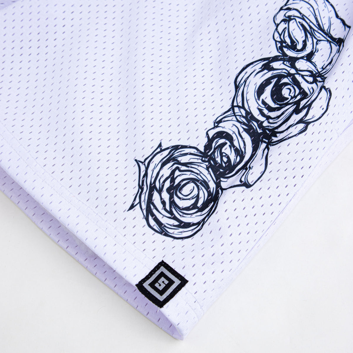 Cursed Flowers anime mesh shorts – view 4