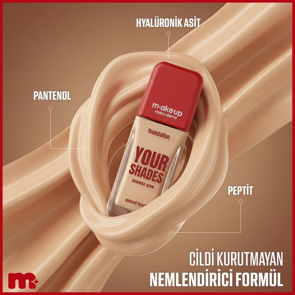 Maruderm Make Up Your Shades Foundation 2.5N - 30ml by Beauty Care Bag