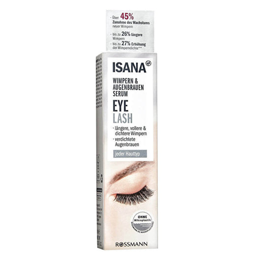 Isana eyebrow and lash serum, 6ml