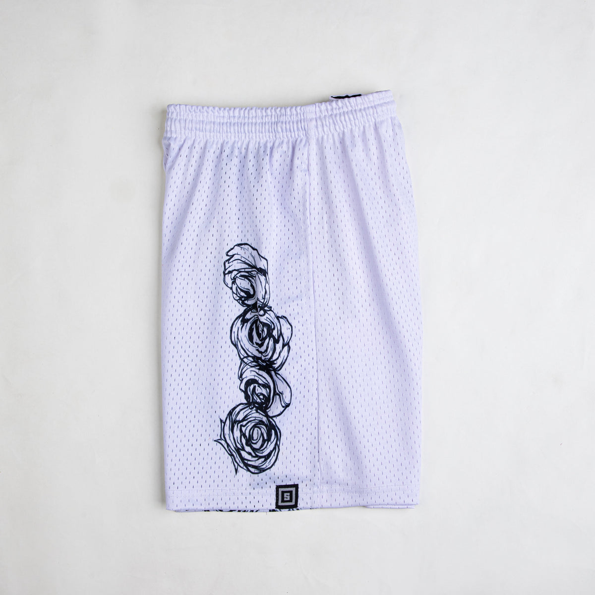 Cursed Flowers anime mesh shorts – view 5