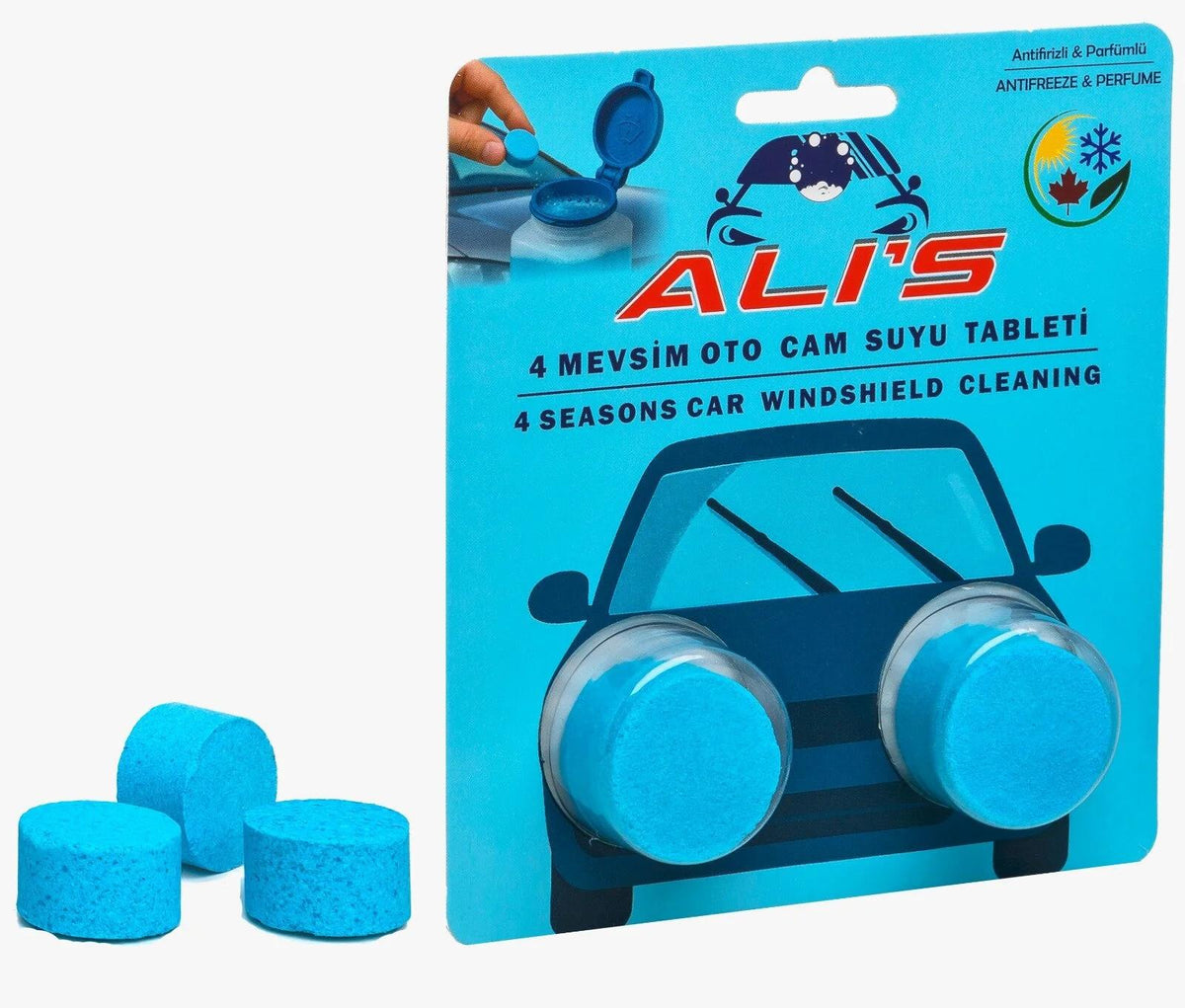Alis 4-Season Windshield Washer Tablet 1 pc by Beauty Care Bag