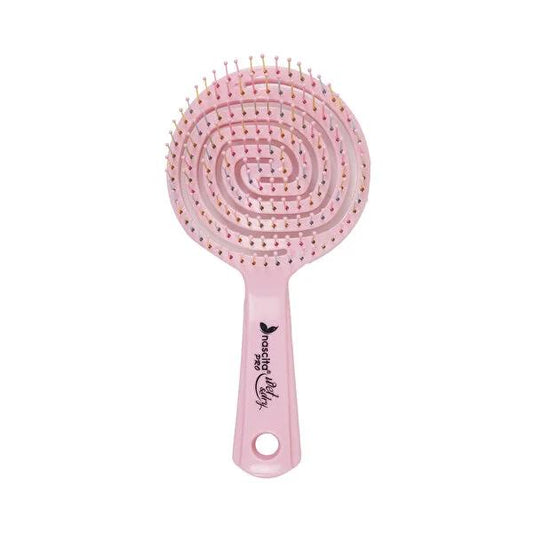 Nascita 3D Flexi Hair Brush: Detangling, Anti-Frizz, Ergonomic Design for Smooth & Fast Styling by Beauty Care Bag