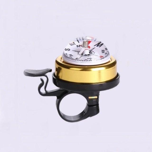 Stevvex aluminum bicycle bell with compass, view 9