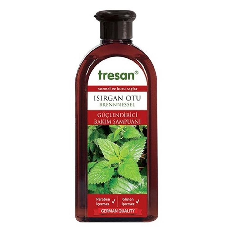 Tresan Nourishing Shampoo with Nettle Extract - 10.14 fl oz - Strengthens Hair, Natural Hair Care by Beauty Care Bag