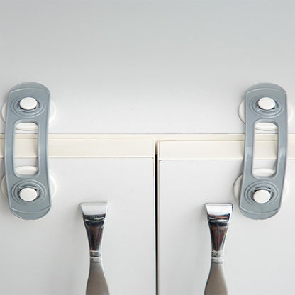 Babyjem Multi-Purpose Safety Lock - Easy Installation Childproofing Solution for Cabinets & Drawers by Beauty Care Bag