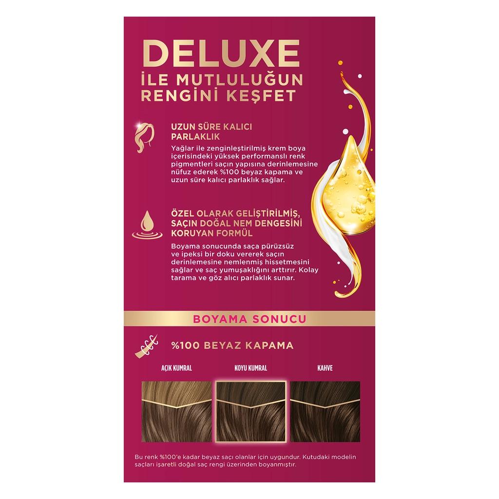 Palette Deluxe Ash Chocolate Brown Hair Dye 611 115 ml by Beauty Care Bag