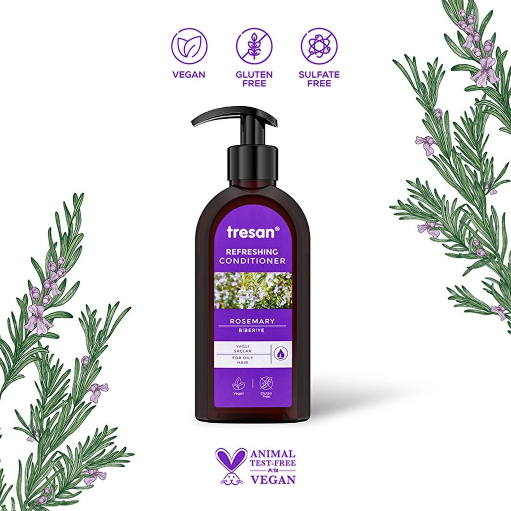 Tresan Rosemary Revitalizing Sulfate-Free Conditioner 300 ml by Beauty Care Bag