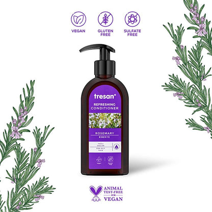 Tresan Rosemary Revitalizing Sulfate-Free Conditioner 300 ml by Beauty Care Bag