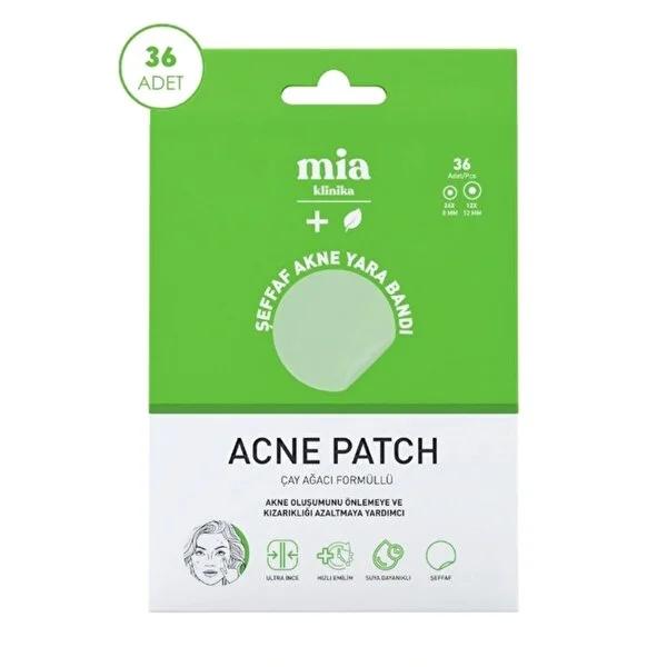 Mia Klinika Transparent Acne Patch: Hydrocolloid Healing, Scar Prevention & Tea Tree Oil - Discreet Blemish & Pimple Spot Treatment by Beauty Care Bag