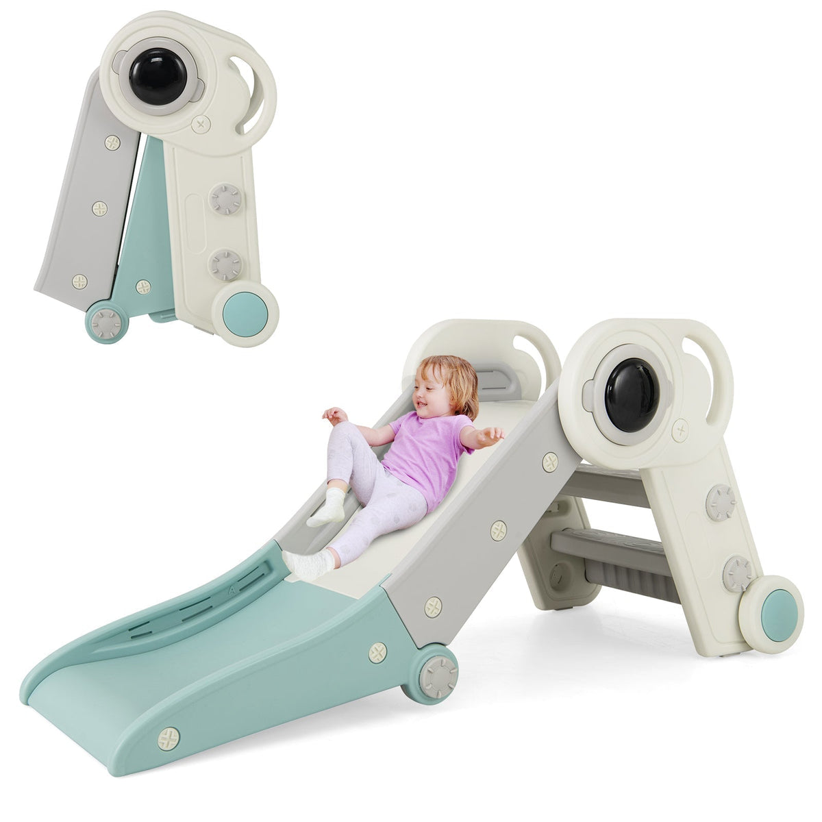 Foldable baby slide with climber by GBruno Store, view 5