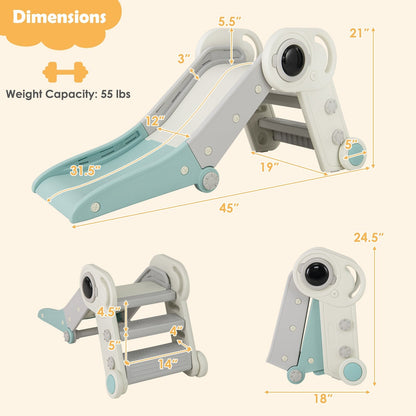 Foldable baby slide with climber by GBruno Store, view 7