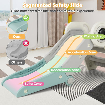 2-in-1 astronaut toddler slide with climber by GBruno Store, view 13
