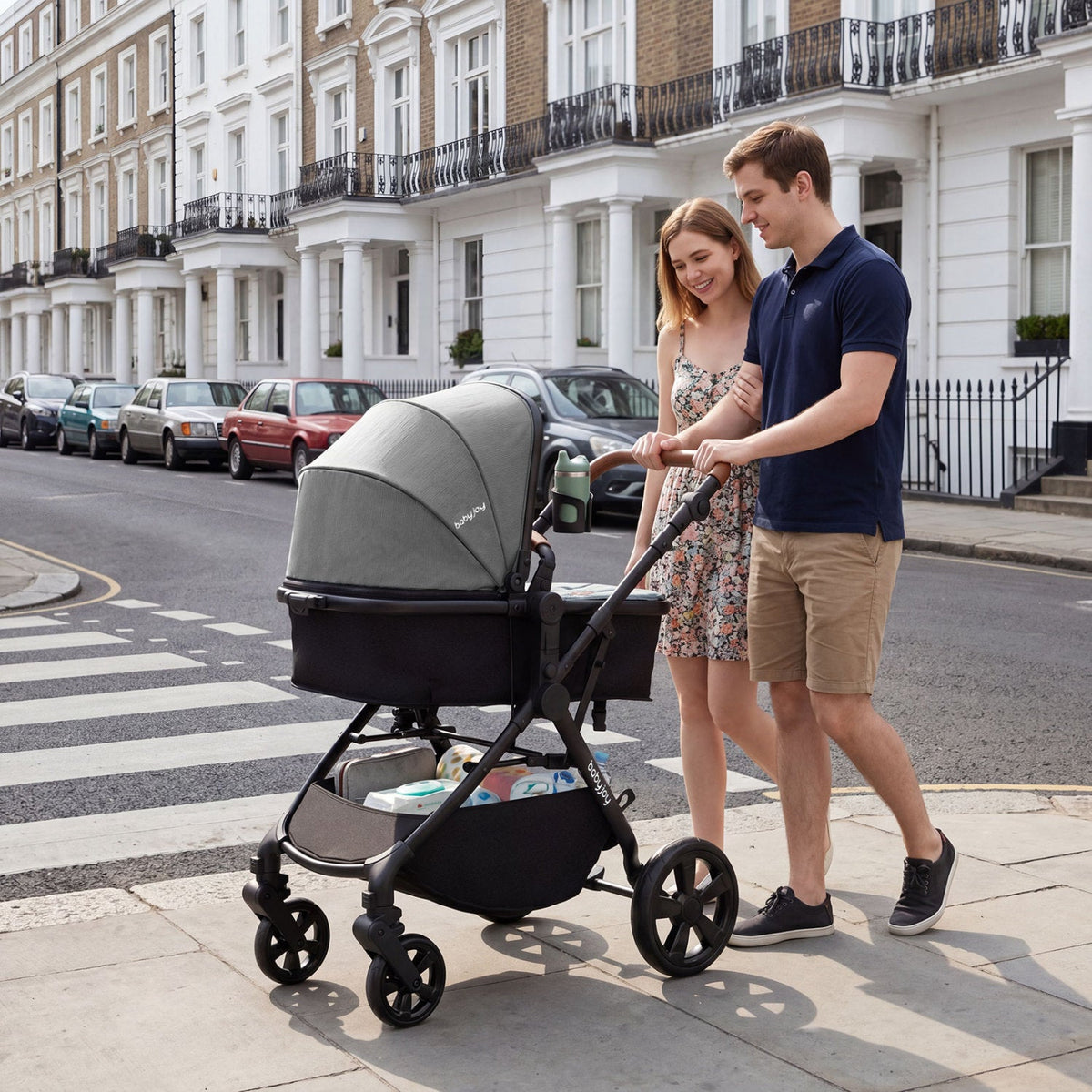 GBruno Store 2-in-1 convertible baby stroller, view 2