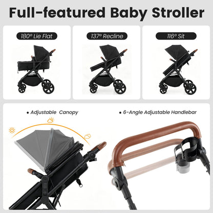 GBruno Store 2-in-1 convertible baby stroller, view 21