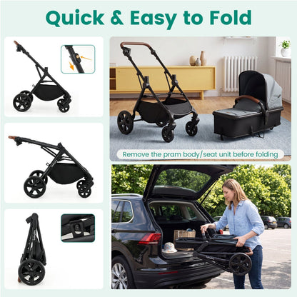 GBruno Store 2-in-1 convertible baby stroller, view 16