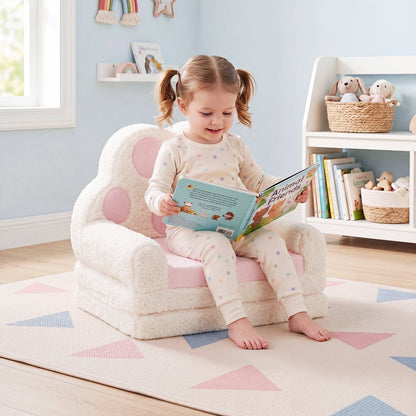 GBruno Store convertible toddler velvet sofa lounger, view 9